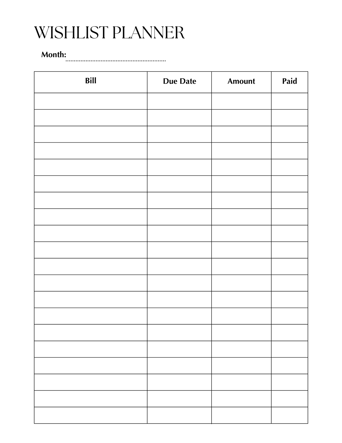 Pre-Order Project Planner Inserts